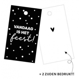 Kadolabels | Vandaag is het feest!